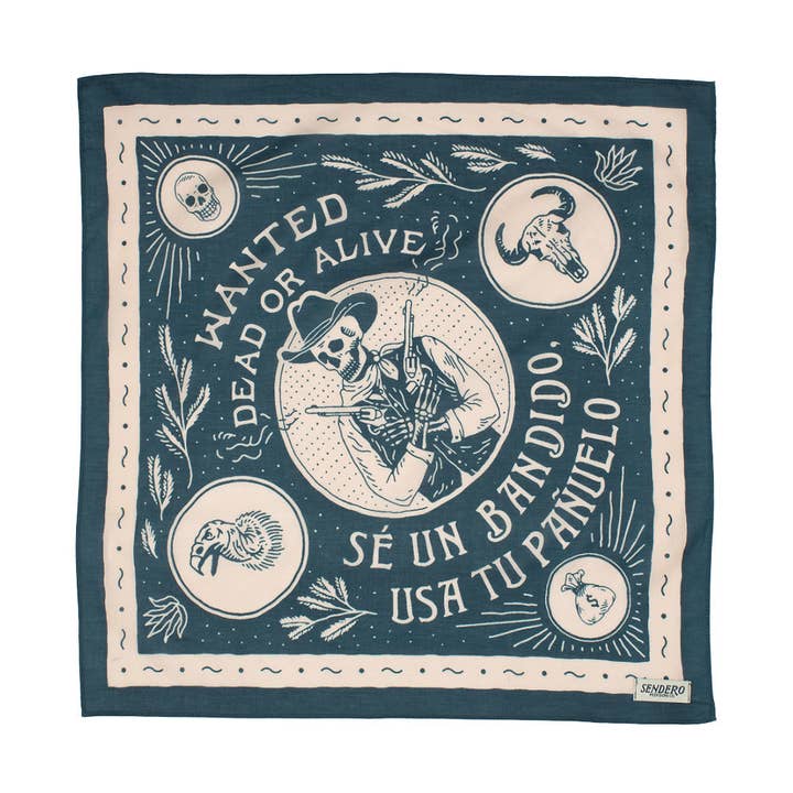 Dead Or Alive bandana voor wholesale door Sendero Provisions Company