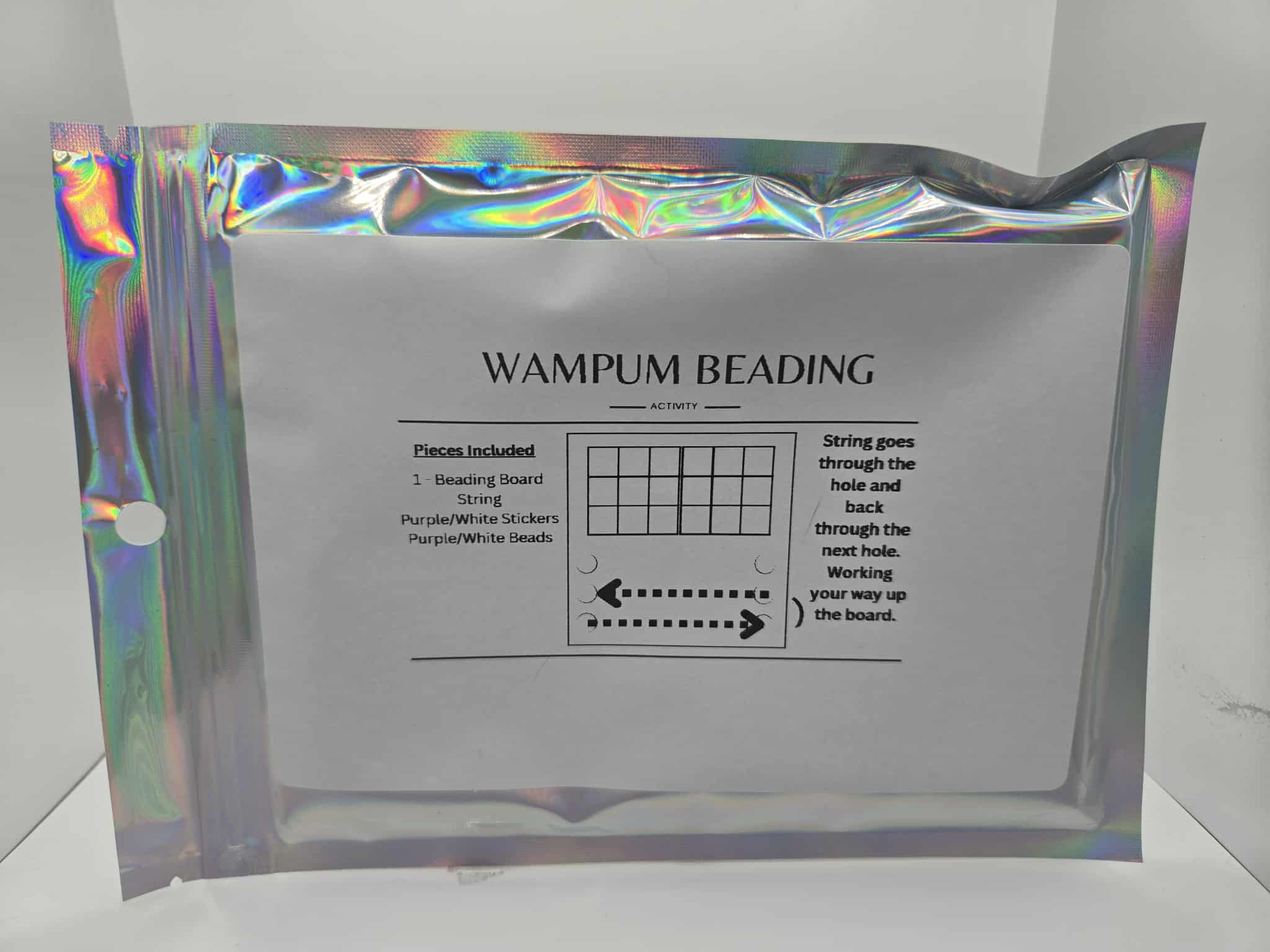 10 Buffalos Art - Wholesale DIY Craft Kit - Wampum Beading Activity Kits1