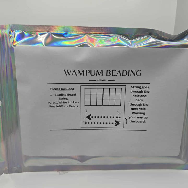 10 Buffalos Art - Wholesale DIY Craft Kit - Wampum Beading Activity Kits1