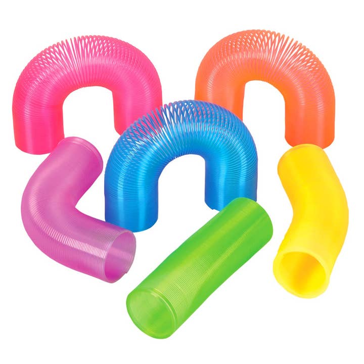 La Luna Bella - Toys - Venta al por mayor Juguete tradicional - Niños - Muelle en espiral mini súper largo de 4" - LLB Toys