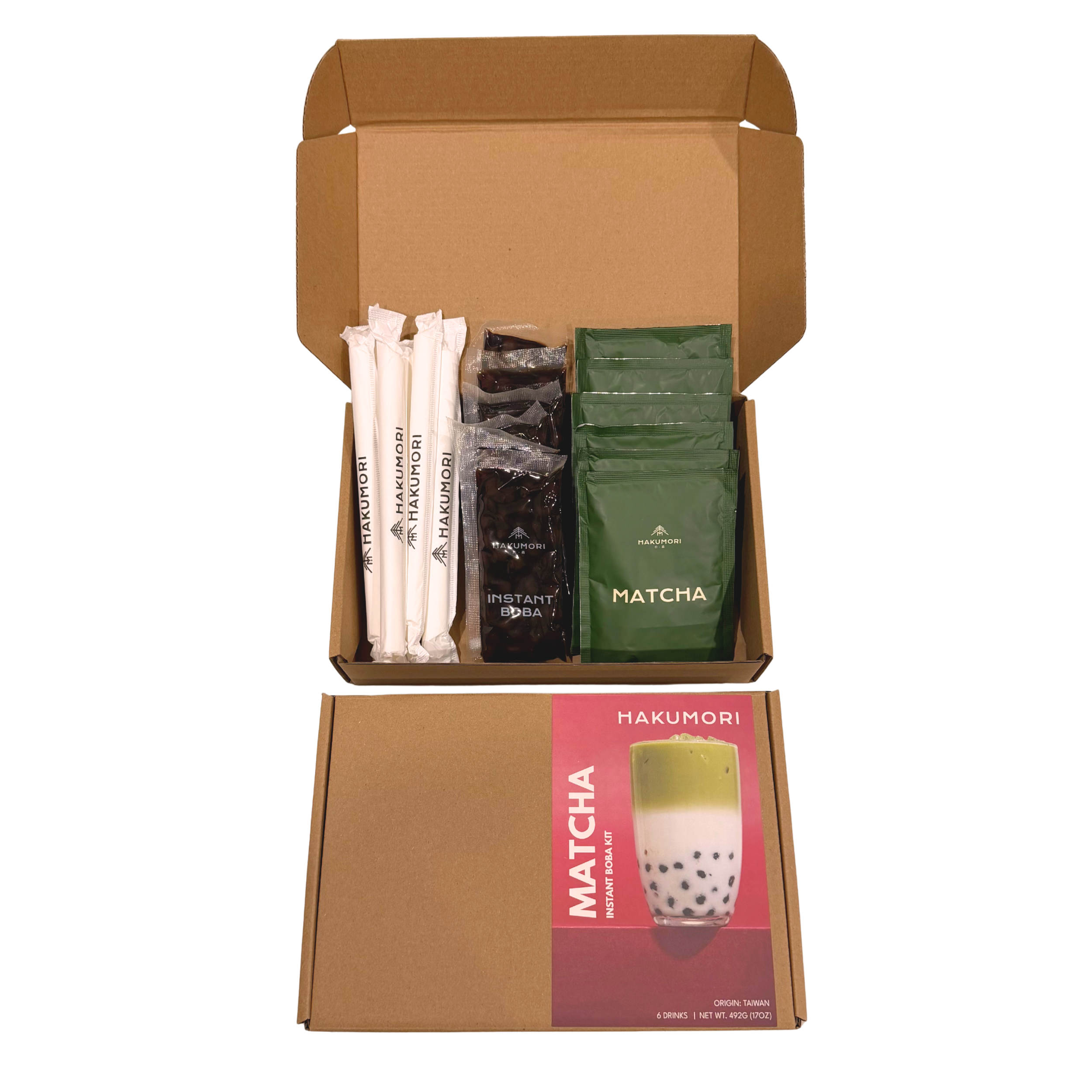 HAKUMORI - Vente Kit de fabrication de boisson - Kit de thé matcha boba3