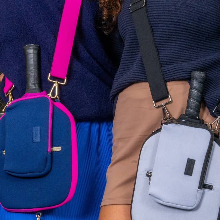 Storage Pouch for pickleball paddle or strap - 5 colors for wholesale by Posh Pickler Pickleball