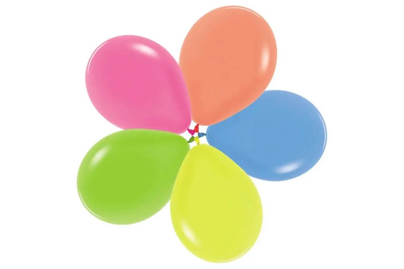 Party Expo, LLC - Wholesale Balloon - Sempertex - 11" Neon Assortment Latex Balloons (50pcs)