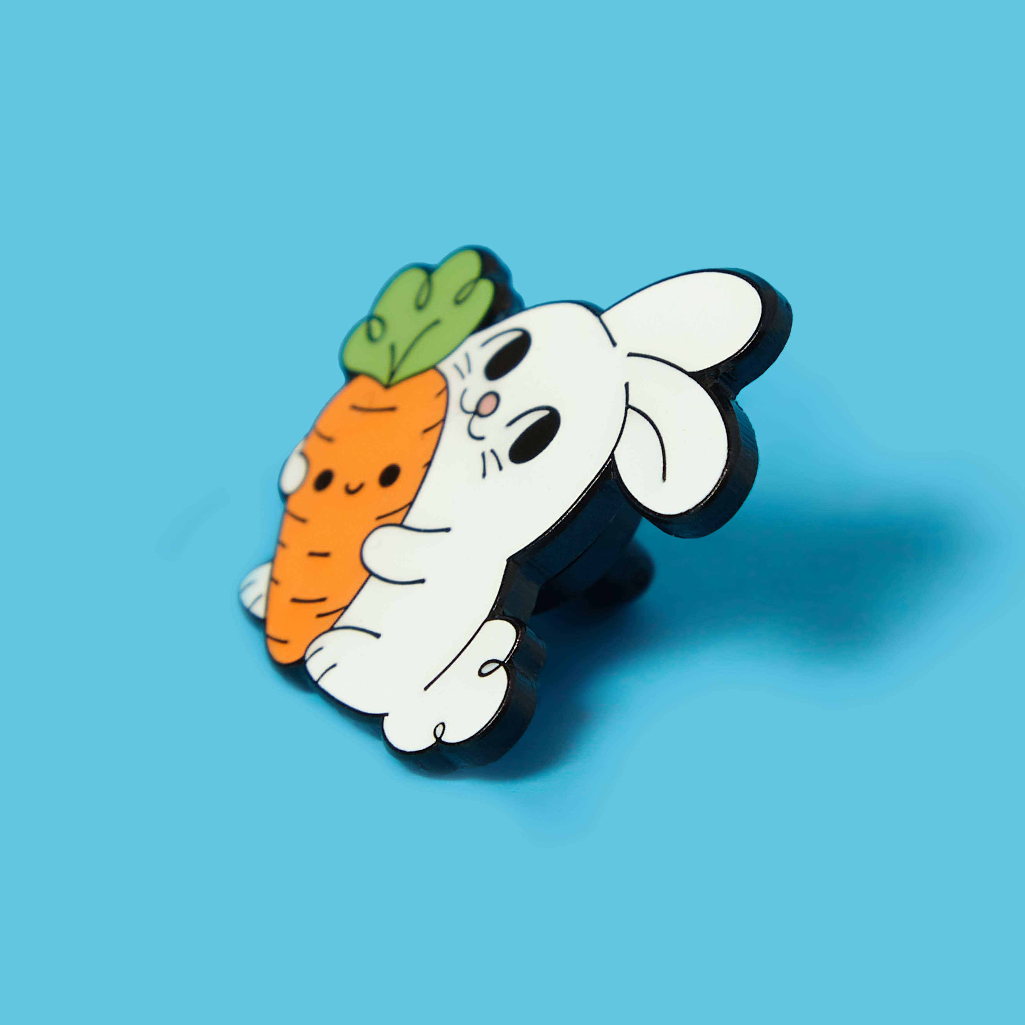 Higglebees - Wholesale Lapel Pin/Button - Bunny Rabbit - Enamel Pin Badge3