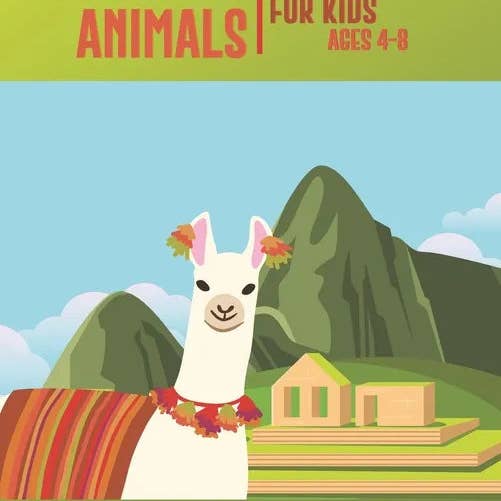 Books by splitShops - Wholesale Coloring Book - Kids & Baby - Peruvian Animals Coloring Book For Kids Ages 4-8 - Paperback