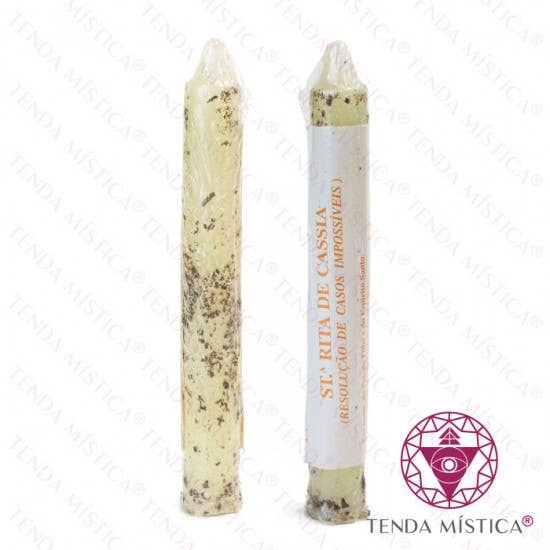Candela ordinata Sta. Rita De Cassia per la vendita all'ingrosso da parte di Tenda Mística