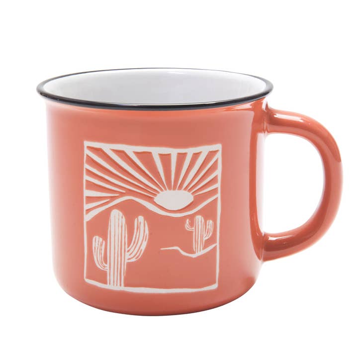 Living Goods by Ore’ Originals - Wholesale Coffee Mug - Camp Mug | Desert Red