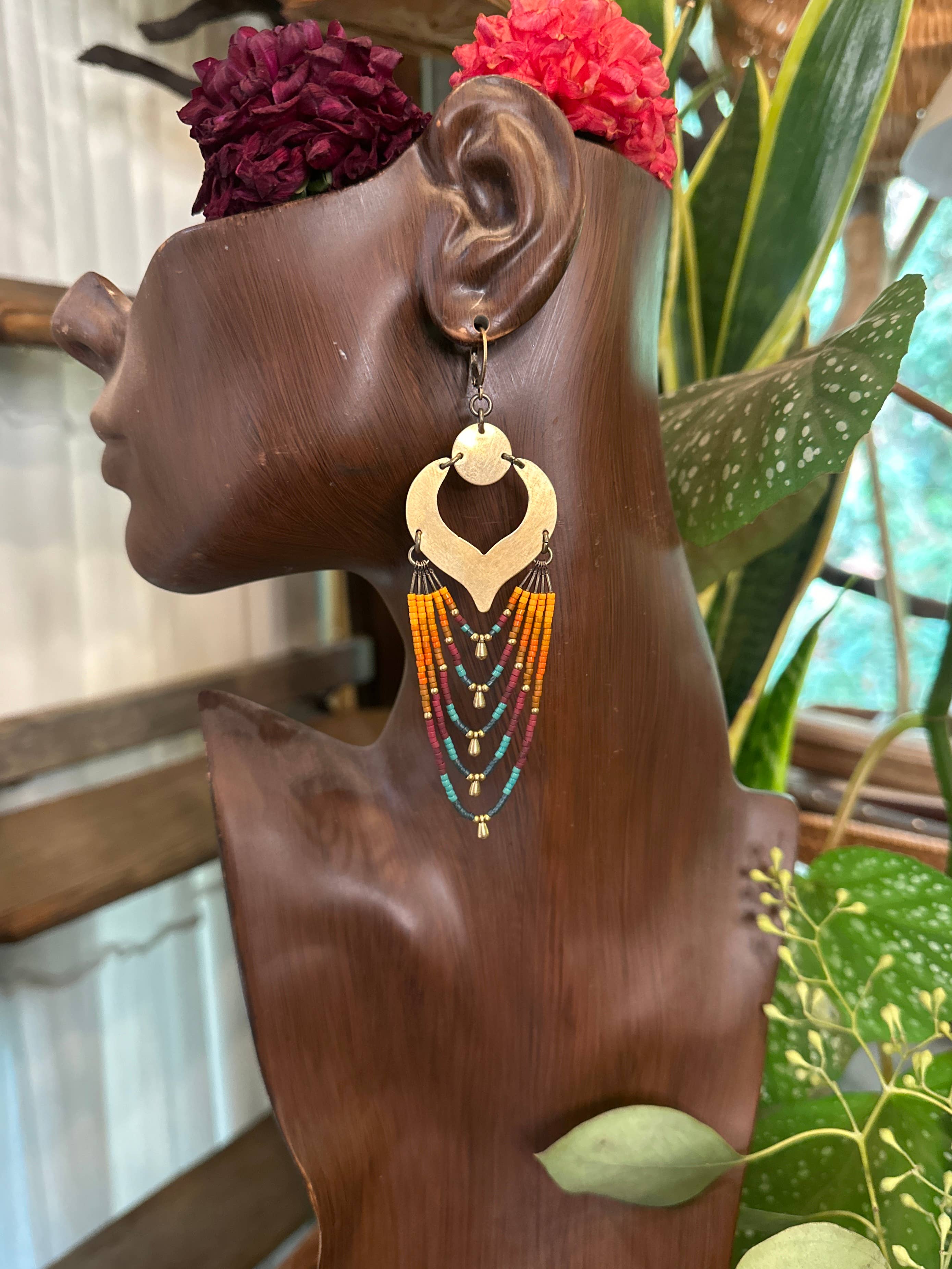 Dancing Willow - Wholesale Dangle Earrings - Harvest Autumn Earrings5