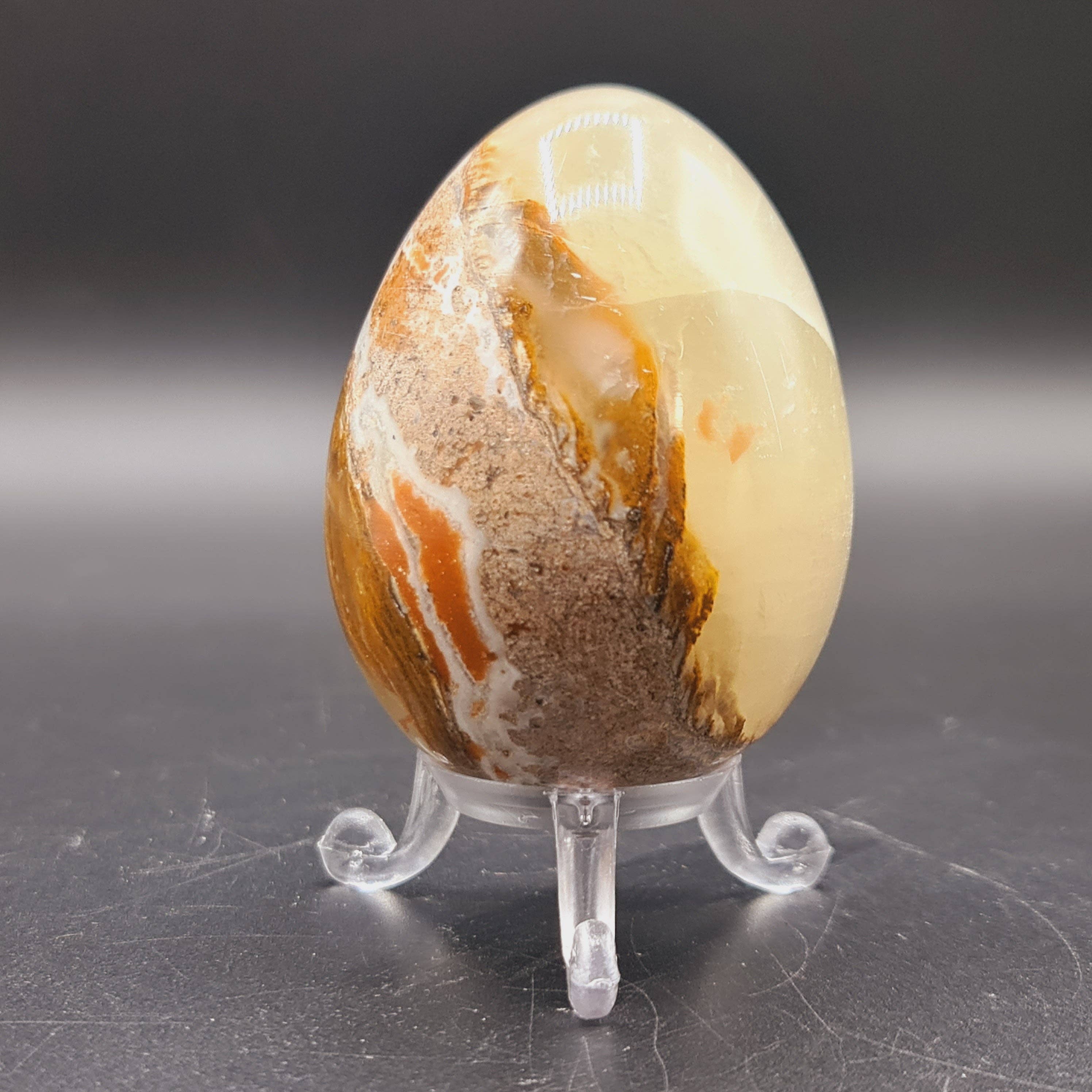 Gemstone Gifts Ltd. - Vente Décorations de table - Oeuf en cristal onyx1