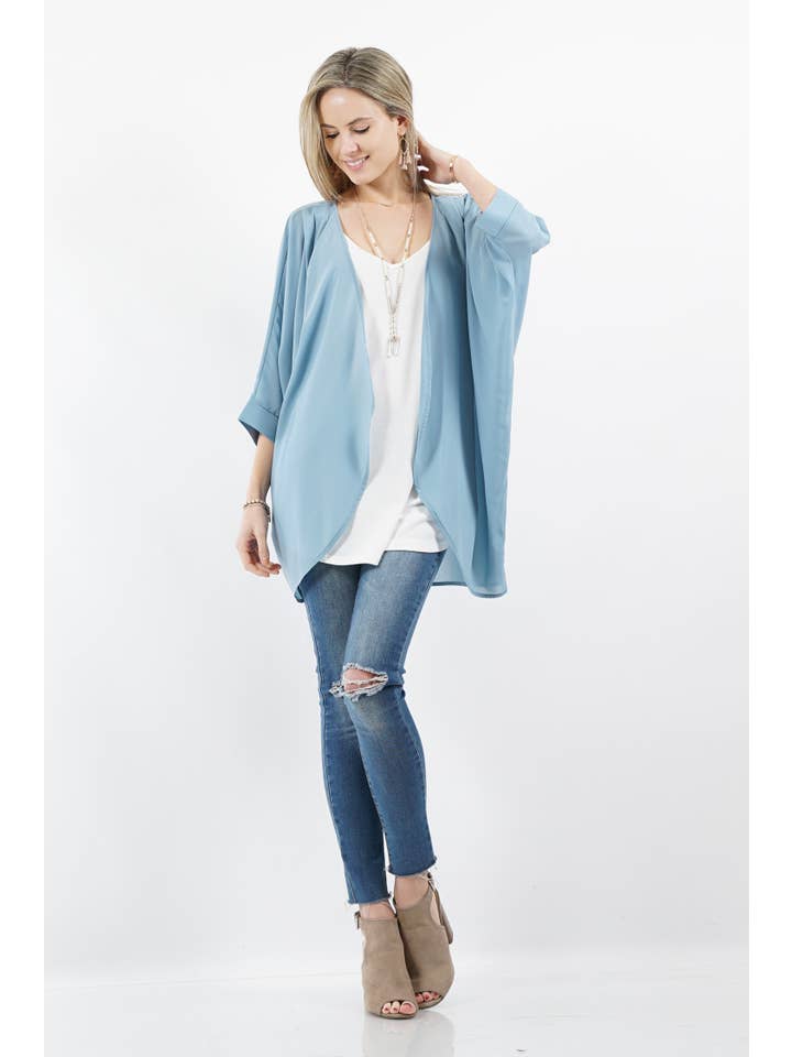 42POPS - Wholesale Kimono - Dames - Kimono Chiffon Vest16