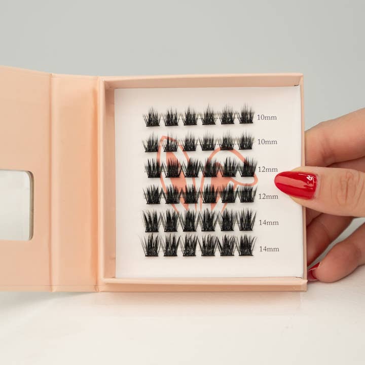 Pink Rabbit Cosmetics - Wholesale False/Fake Eyelashes - Handmade, Pre-Glued Lashes - Lola