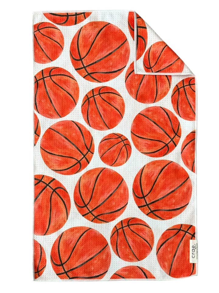 Swoosh: Double-Sided Hand Towel for wholesale by Crae.Home
