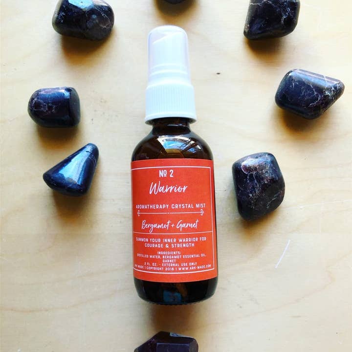 Ark Made - Wholesale Aromatherapy Mist - Warrior Aromatherapy Crystal Mist