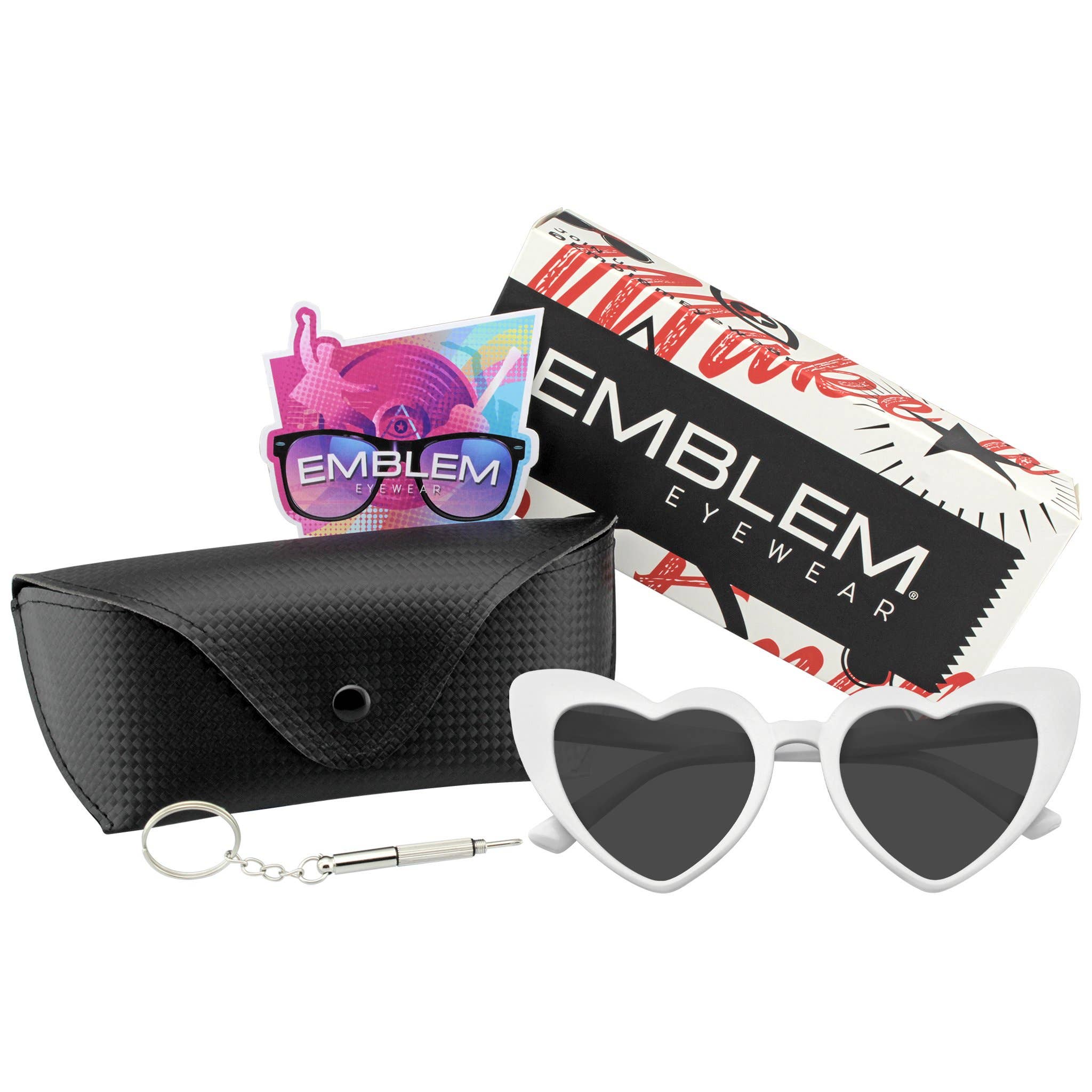 Emblem Eyewear – wholesale Solglasögon - Dam – Katt öga dammode Mod Super katt hjärta form8