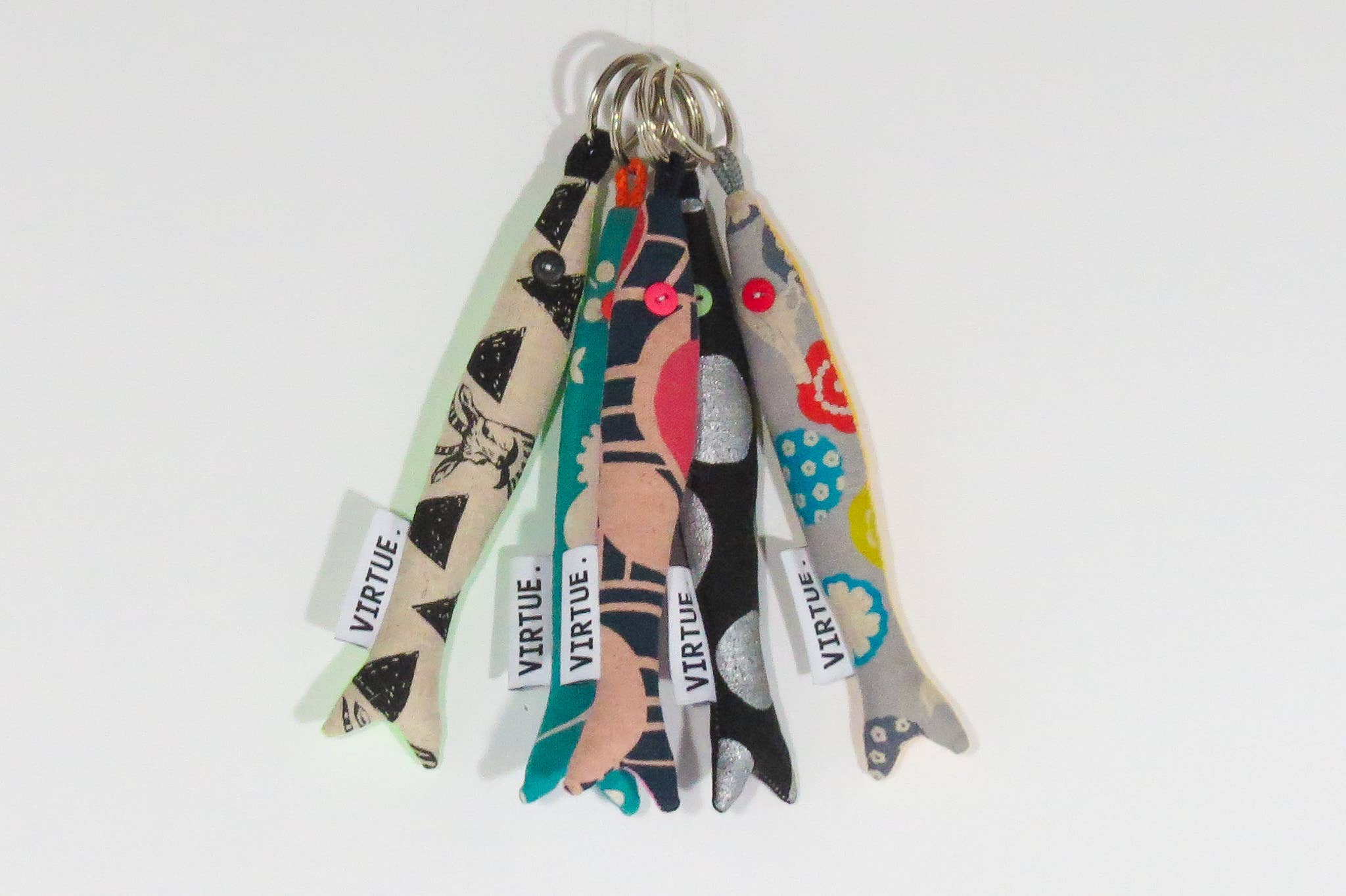 Virtue Lisbon - Wholesale Keychain - Unisex - Fabric Sardine Keychain2