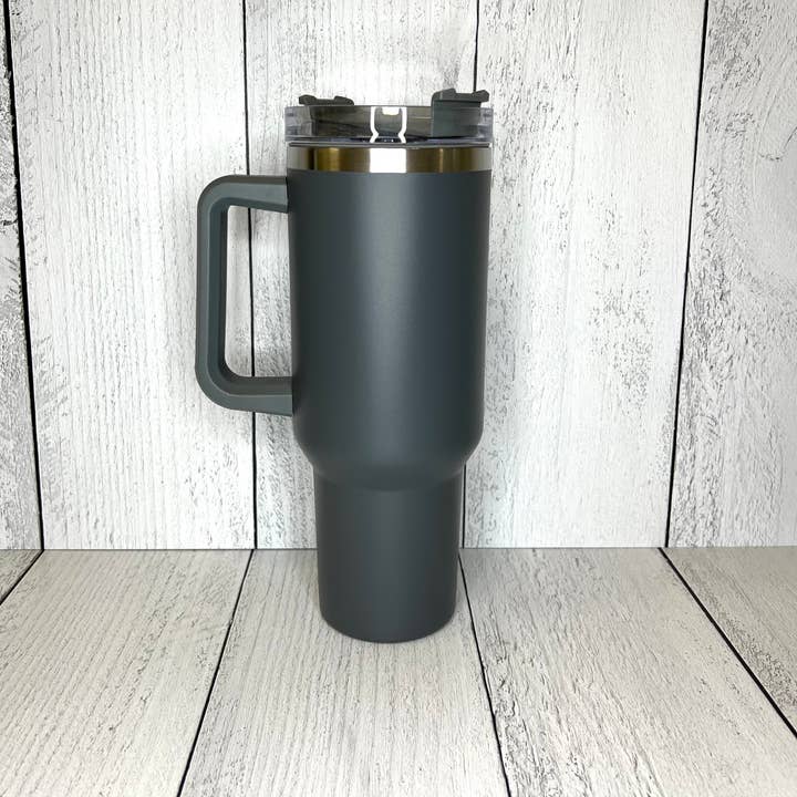 KW Laser Supplies - Wholesale Insulated Mug/Tumbler - 40oz Tumbler with handle13