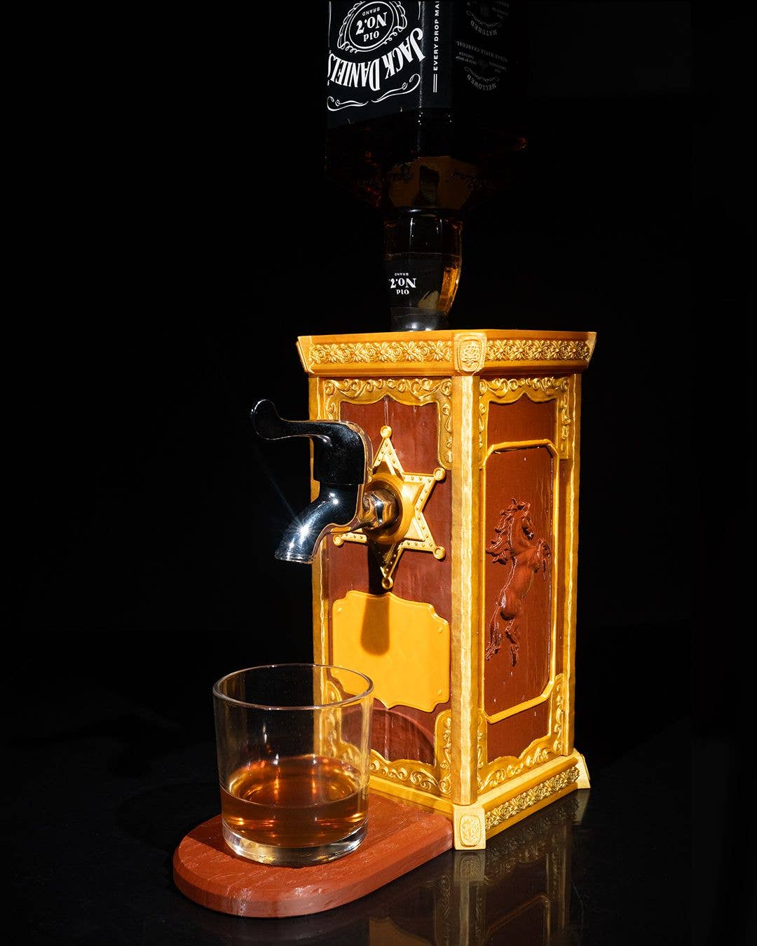 Clew Bay Leather & 3D Printing - Wholesale Drink Dispenser - Western Drink Dispenser1