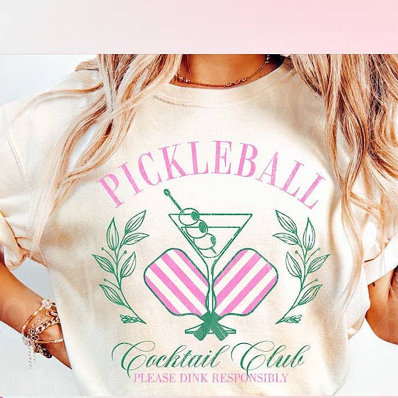 STRONG N FREE CDN - Wholesale Screen Printed T-Shirt - Women's - T-Shirt Or Sweatshirt Hoodie Pickleball Humor
