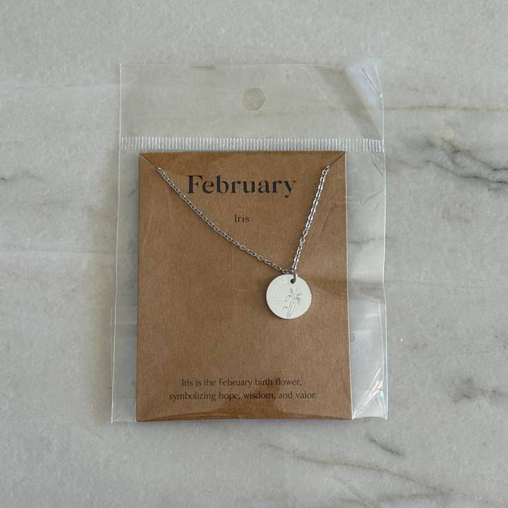 Stirling Thyme - Vendita all'ingrosso Collana con ciondolo/pendaglio - Collane con fiori del mese4