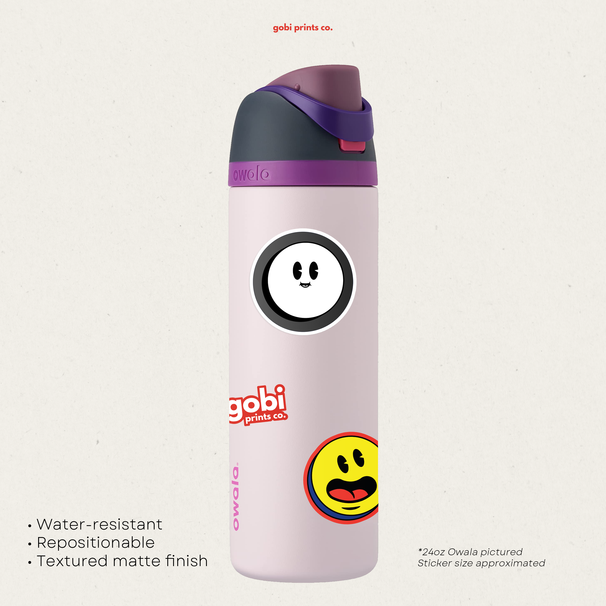 Gobi Prints Co. - Wholesale Sticker - Out Here Doing The Least | Funny Vinyl Sticker1