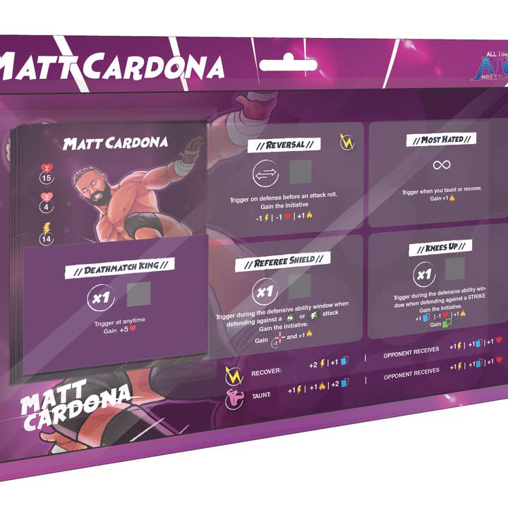 Lutte de tous les temps : Matt Cardona pour la vente par QMDirect