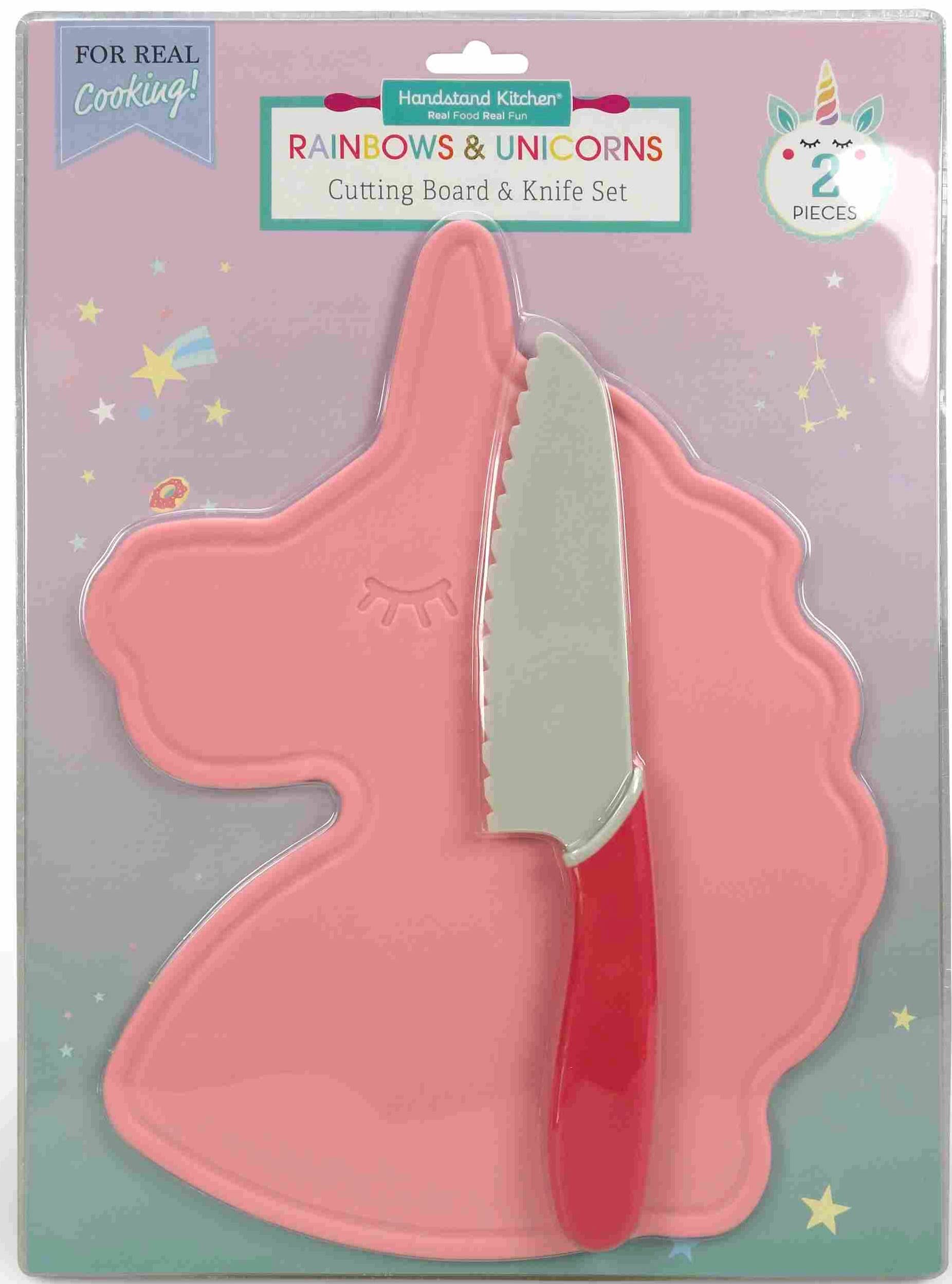 Handstand Kitchen - Wholesale Knife Set - Unicorn Cutting Board & Knife Set – Kid-Safe1