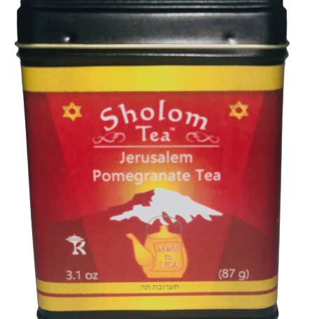 Sholom Tea - Wholesale Loose Tea - Jewish Gifts & Holiday Teas in Attractive Square Tins 30