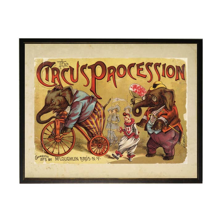 Zirkusplakat*212 für den Großhandel von Antique Curiosities Inc