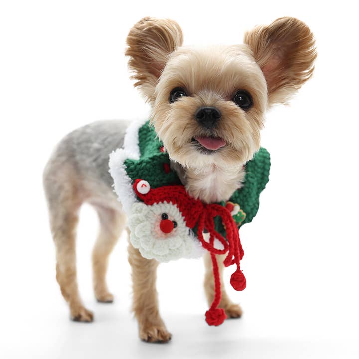 Dogo Pet – wholesale Scarf - Katt och hund – Santa virkad krage