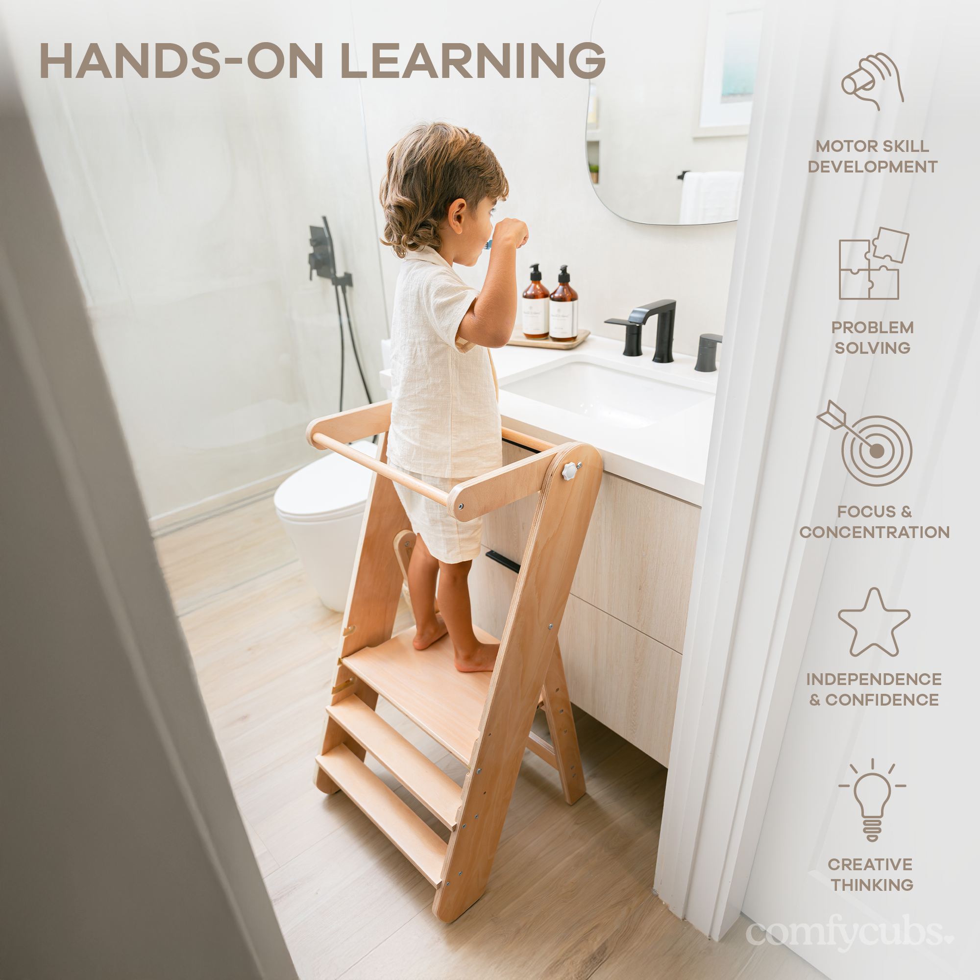 Comfy Cubs - Wholesale Stool - Kids Step Stool for Ages 3+ by Comfy Cubs4