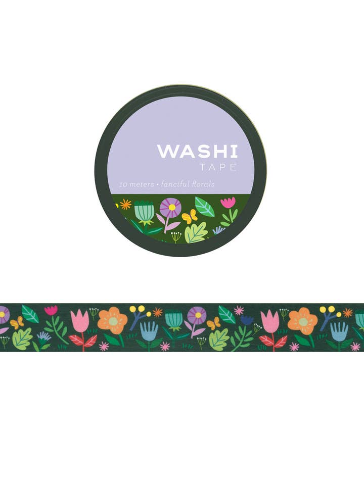 Fanciful Florals Washi Tape für den Großhandel von Girl of All Work
