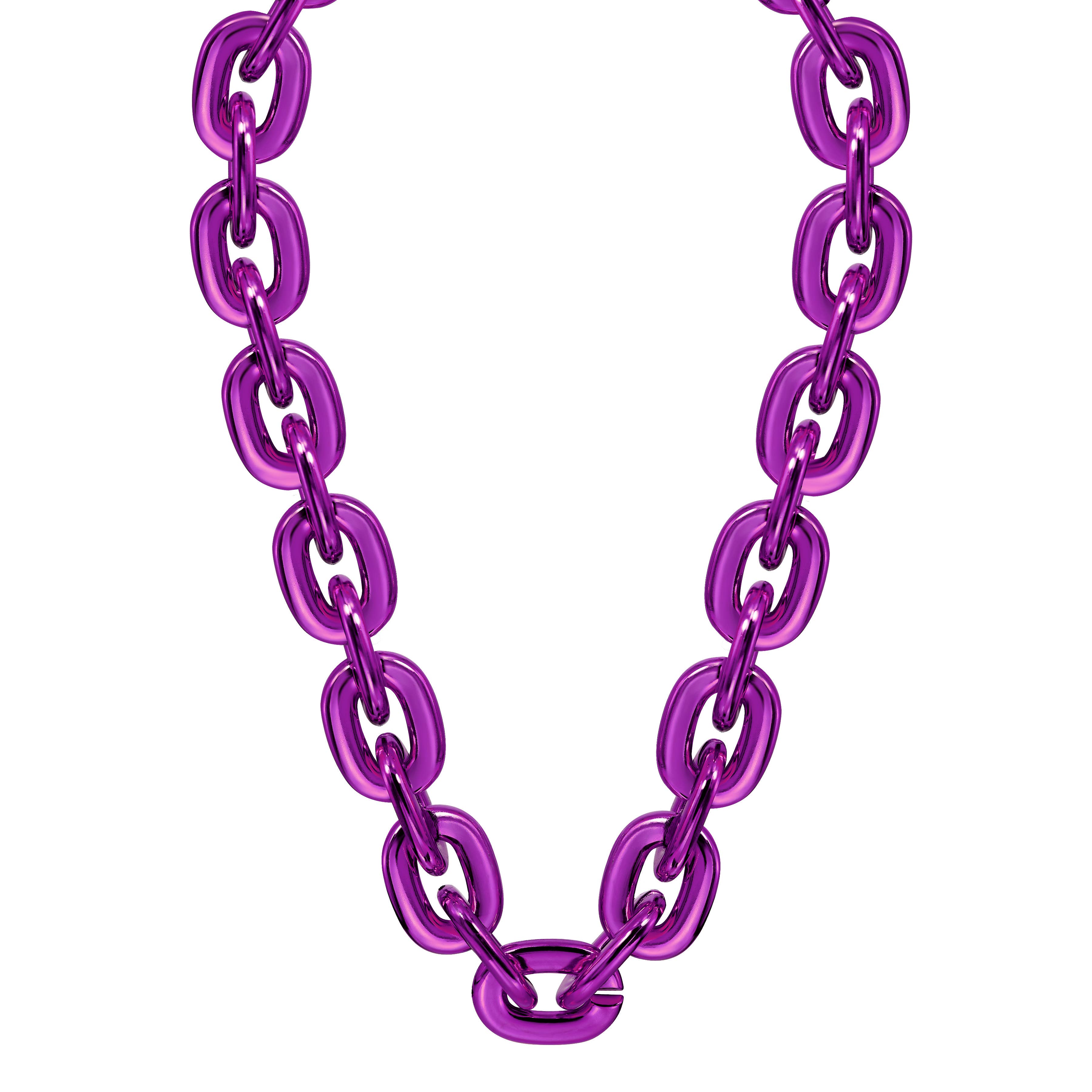 Simran International - Wholesale Link & Chain Necklace - Jumbo Fan Chain Necklace41