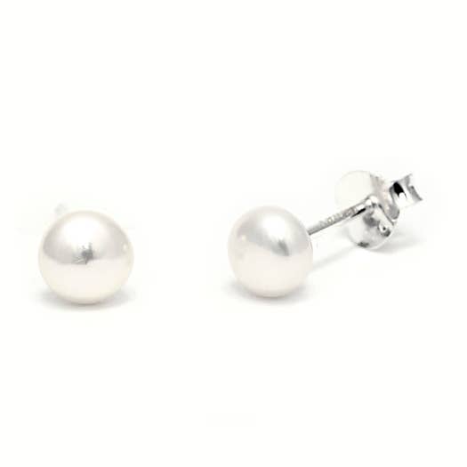 Orecchini di perle Nelly per la vendita all'ingrosso da parte di coco + peach jewelry