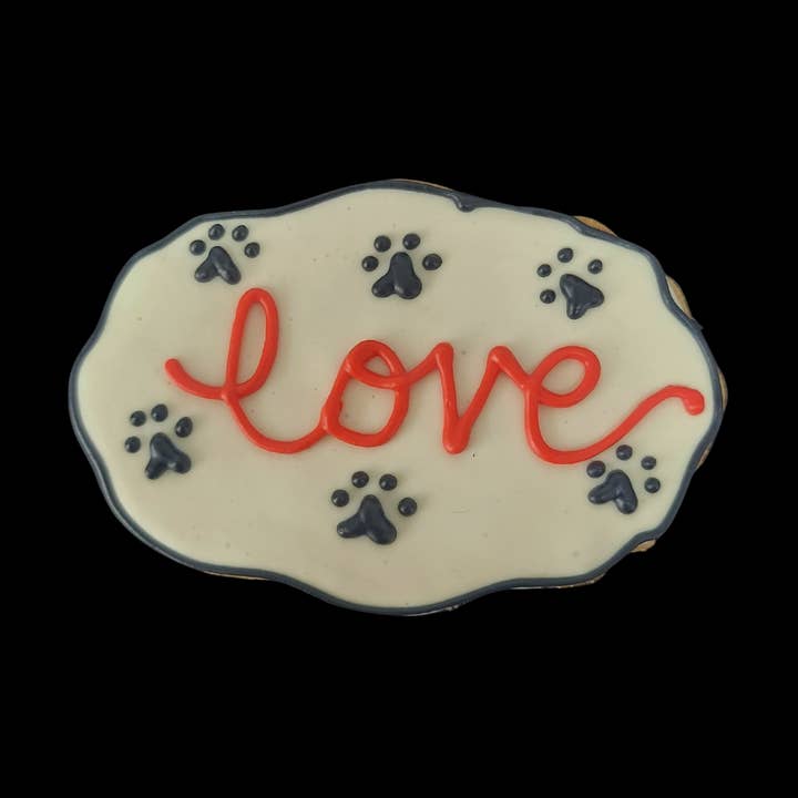 Love Paws for wholesale by P.S. Paws Pet Bakery