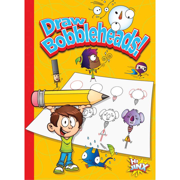 Black Rabbit Books - Wholesale Coloring & Activity Book - Kids & Baby - Draw Bobbleheads!