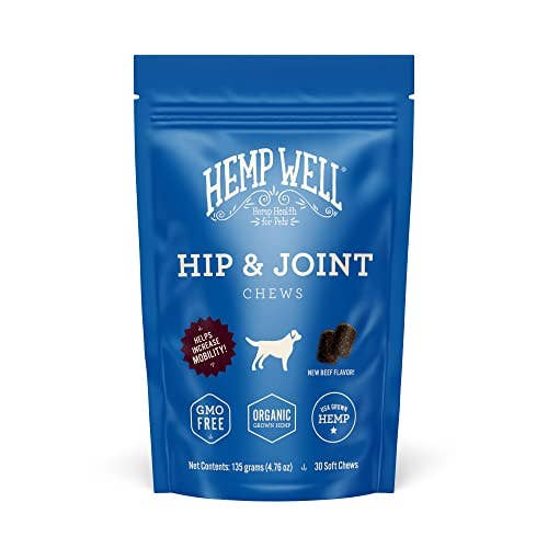Hemp Well Hip & Joint Dog Soft Chews - 30 count for wholesale by Hemp Well
