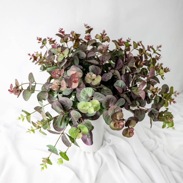 Realistic Artificial Flowers - Wholesale Artificial Flowers - Burgundy Felt Gum -Realistic Artificial Flowers 3