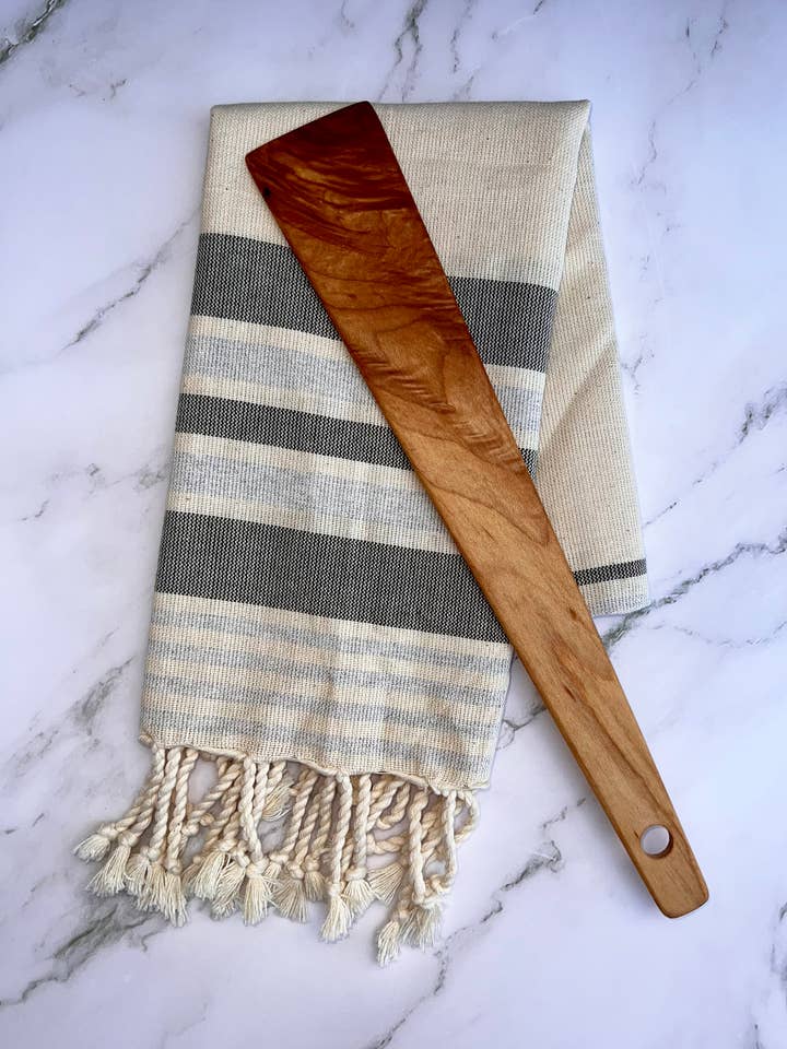 GRÅ PÅ GRÅ HÅNDKLÆDE for engroshandel hos THE RILEY/LAND COLLECTION