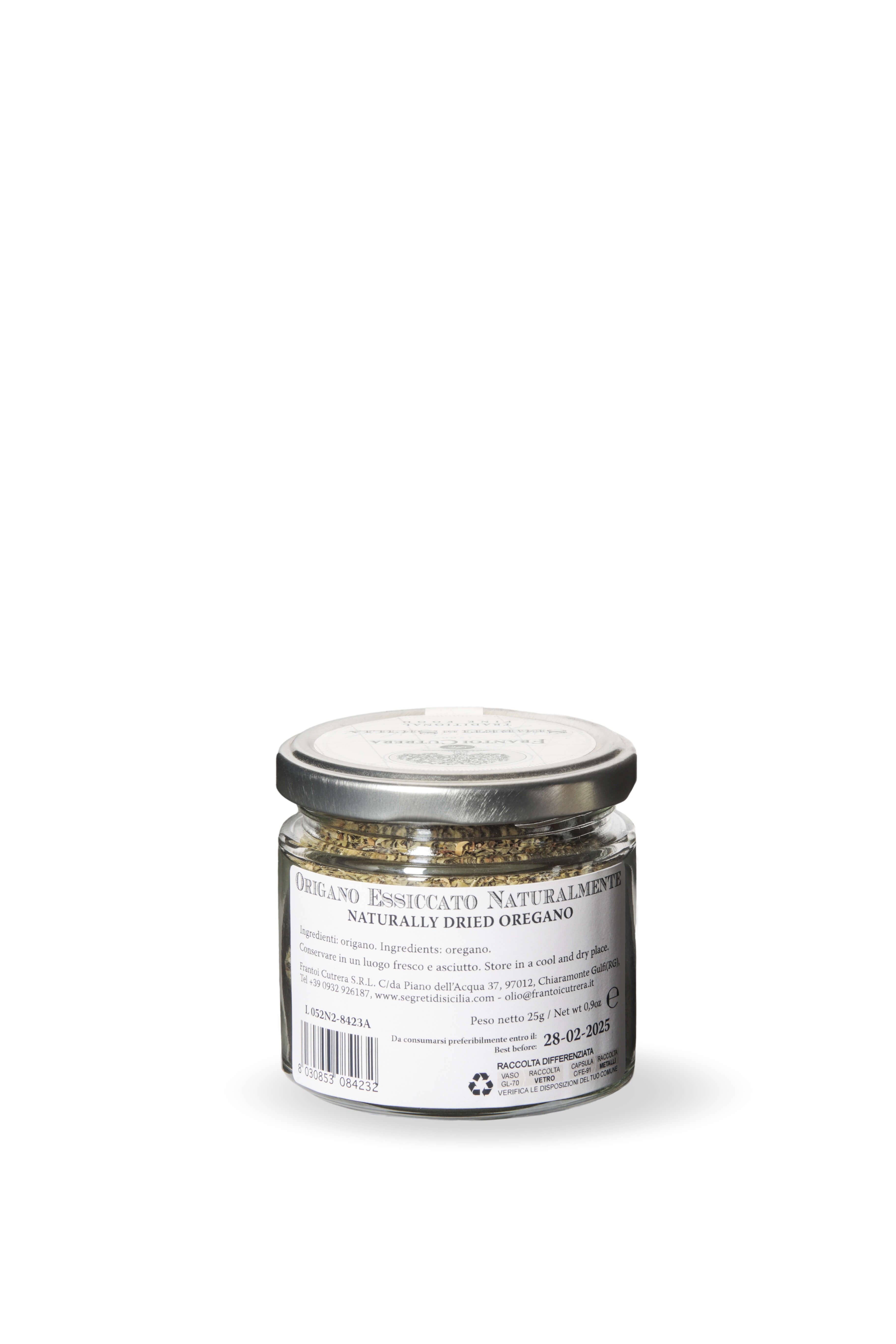 Frantoi Cutrera - Wholesale Dried Spice - Naturally dried oregano – Secrets of Sicily3