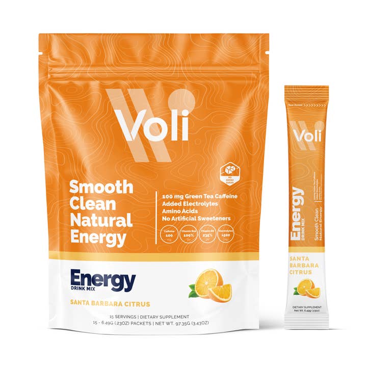 Voli Wellness - Wholesale Powdered Health Drink - Voli Energy - Santa Barbara Citrus
