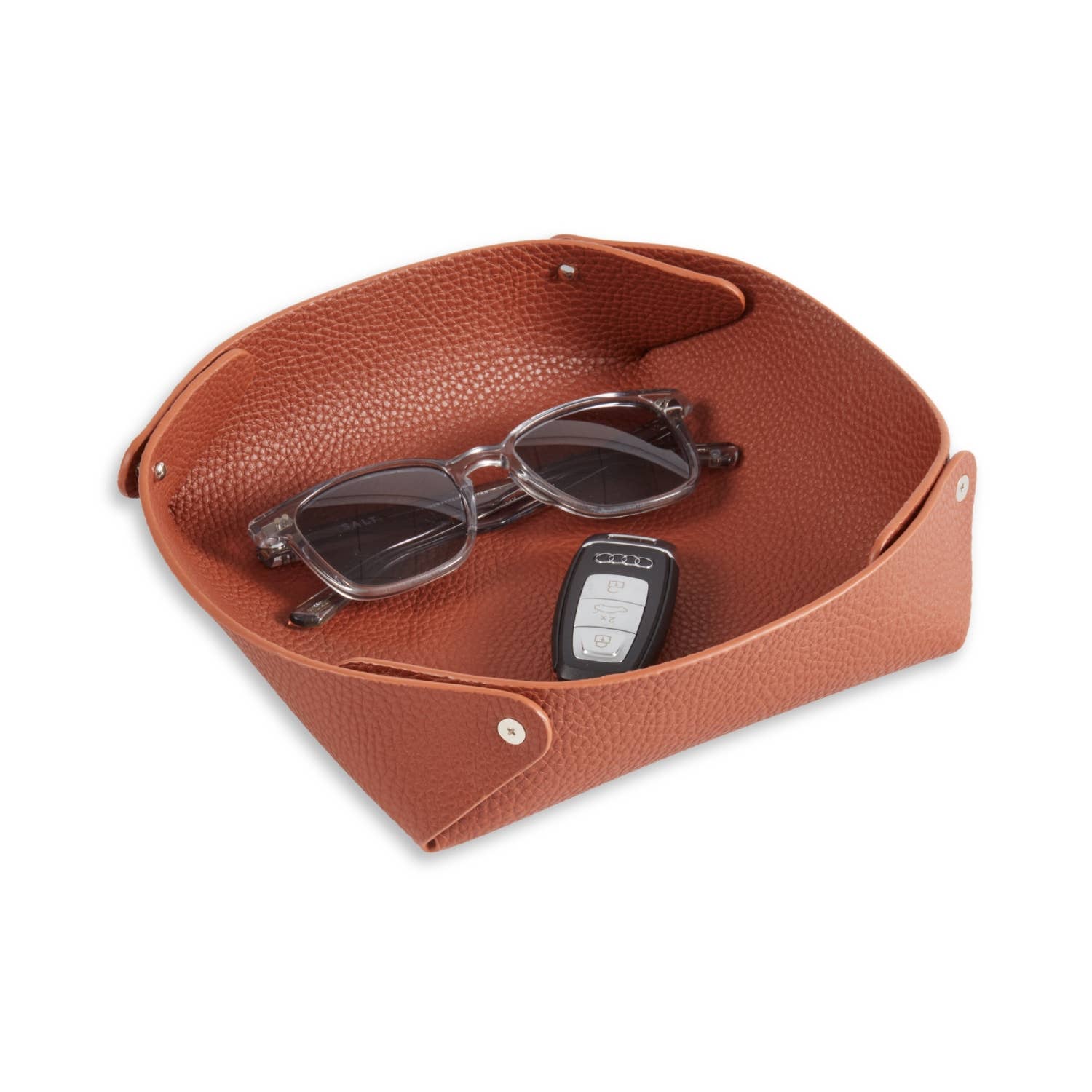 BeyBerk International – wholesale Prydnadsbricka – Alex design läderbricka för förvaring1