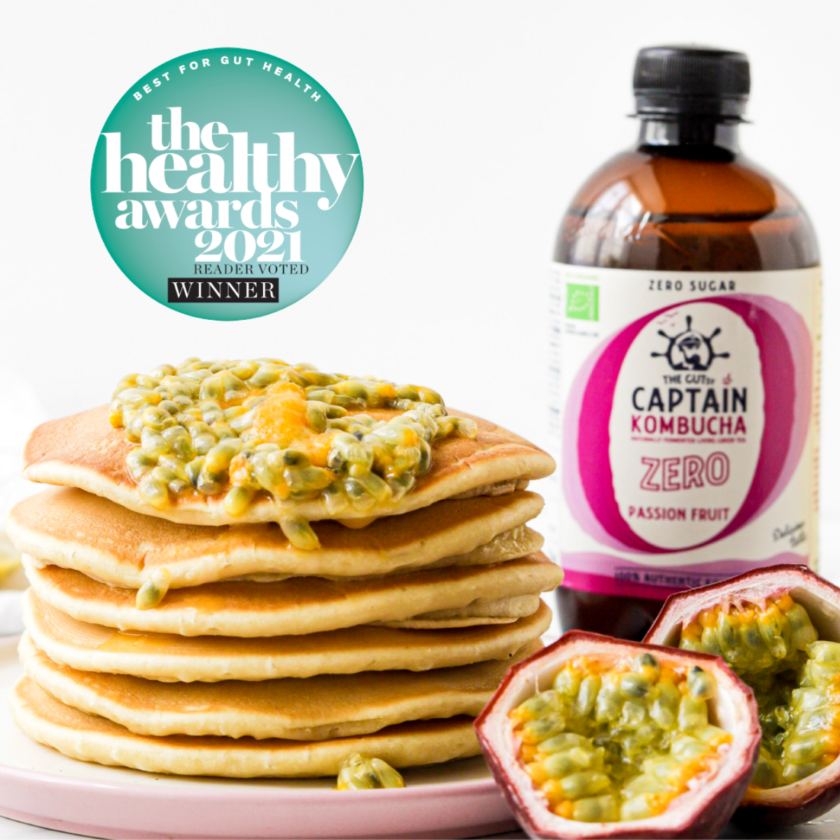 The GUTsy Captain Company – wholesale Kombucha – GUTsy Captain Kombucha Zero - Multiflavor Pack 12x400mL3