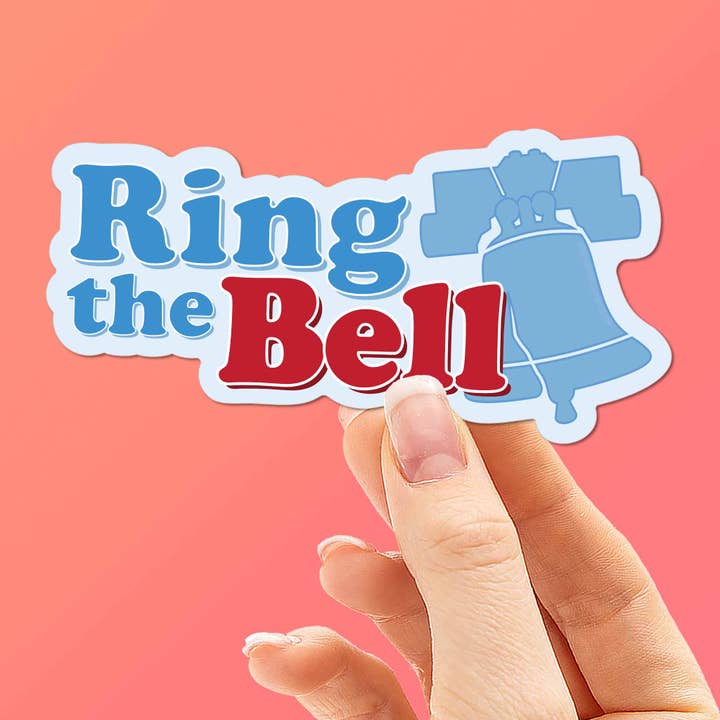 Ring the Bell Philly Sports Sticker for wholesale by Sentinel Supply