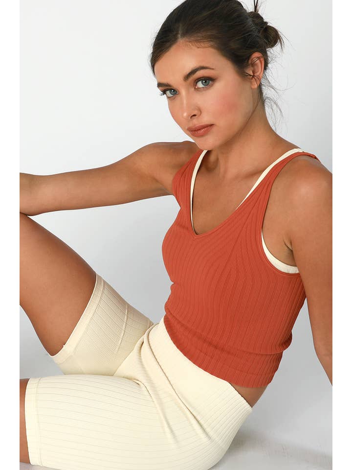 NIKIBIKI - Wholesale Tank Top - Women's - NS8215 - Wide Ribbed Tank Top