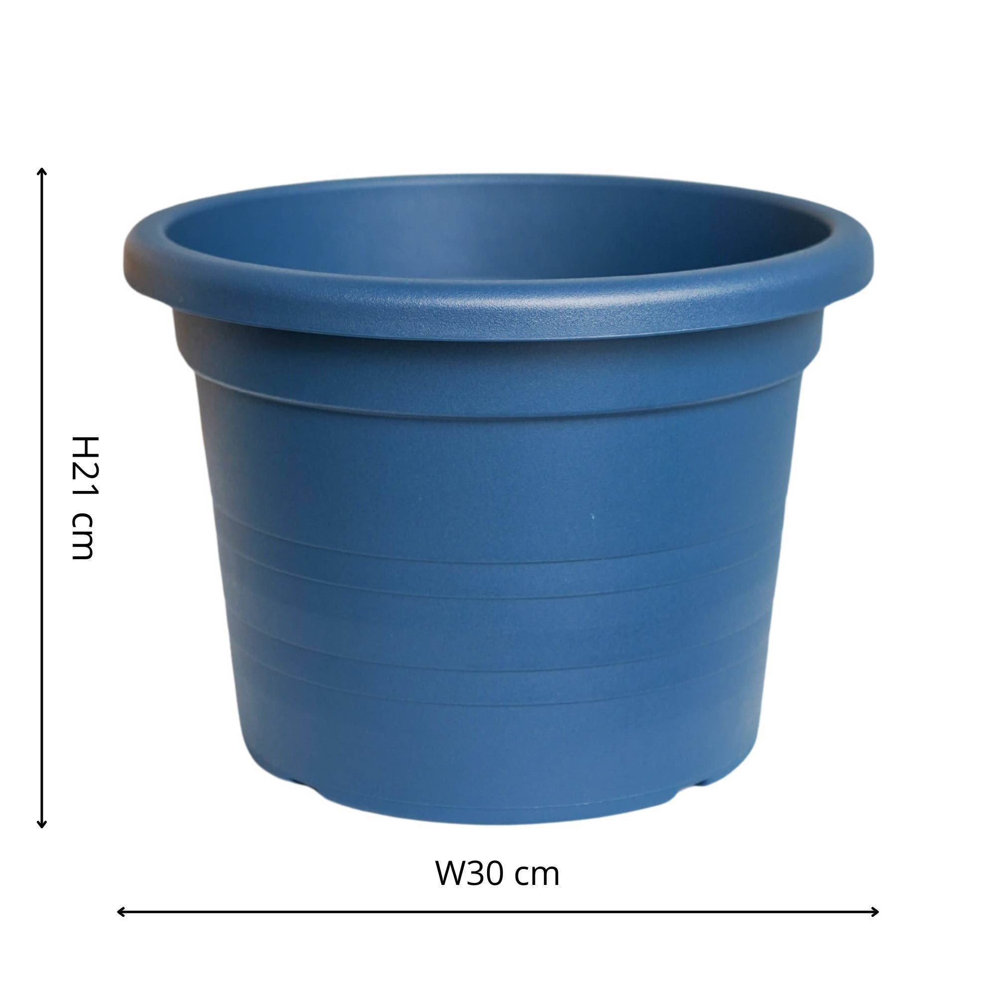 Ivyline International - Wholesale Plant Pot - Outdoor Recycled Plastic Cilindro Planter14