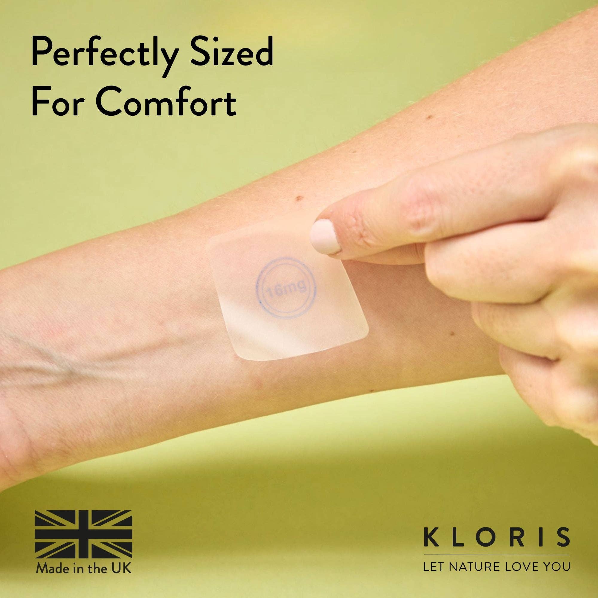 KLORIS – wholesale Topical wellness patches – Natural Muscle & Joint Patches with Turmeric & Omegas 5