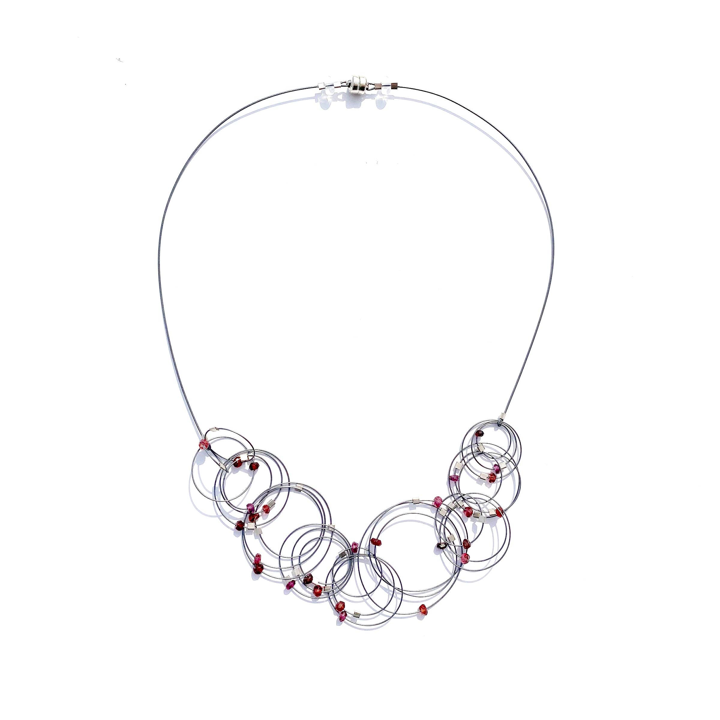 Meghan Patrice Riley – Colar de elos e correntes por atacado – Colar Vertigo7