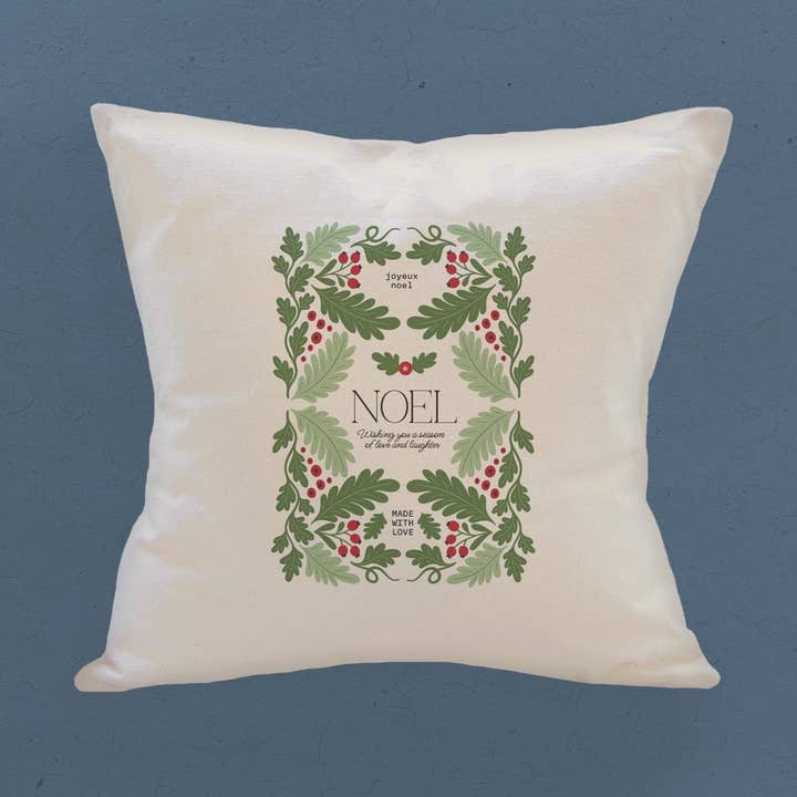 Noel - Cojín Cuadrado de Lona para venta al por mayor de Boheme Bliss