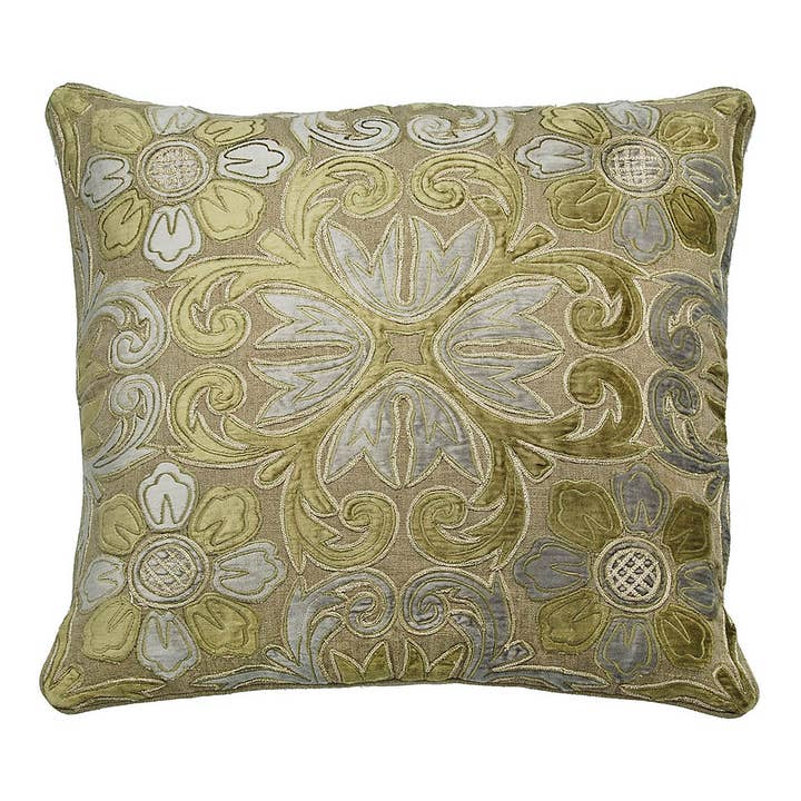 Applique’ Decorative Throw Pillow for wholesale by Provence Home
