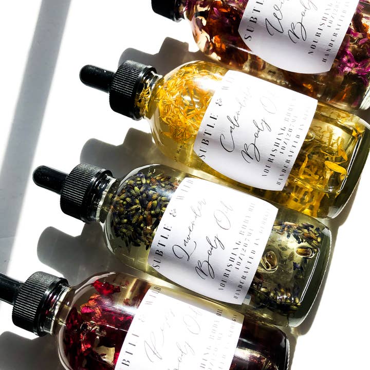 Subtle & Wild - Wholesale Bath/body oil - Variety Body Oils|Body Oil|Nourishing Oils|Lightweight Oil